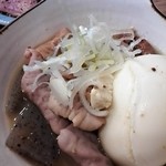 立呑み晩杯屋 - 煮込み たまごin¥150