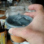 立飲みカドクラ - 「おとなのカシス」なる飲物で、3度目の乾杯♪