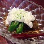 御料理 辰むら - 賀茂茄子。ダシしみしみ。