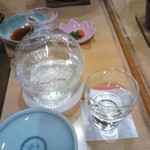 富寿し 膳 - 鶴の友を冷酒で。