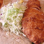 とんかつ ひで - 味噌かつ（味はついているので何もつけずお召し上がりください）