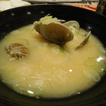 ことぶき寿司 - あさり汁