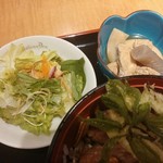 レストランペガサス - サラダ、小鉢