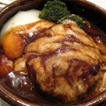 ＴＨＥ ＯＲＣＨＡＲＤ - ['08/08]洋食ランチ（煮込みハンバーグ）