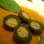 サム　サベラ（チーズのほうれん草包み）