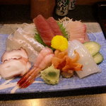 東寿司 - 刺し盛り
