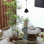 かえるcafe - BGMのボサノヴァに風鈴の音が溶けこんでく〜