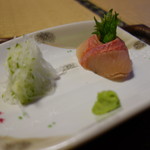 鶴の湯温泉 - 岩魚お刺身