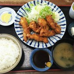 豚太郎 - 20170505「唐揚げ定食」870円