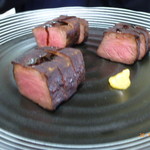 スタミナ苑 - ハツのたたき