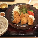 Ootoya - 四元豚 ヒレかつ定食  930円♪
