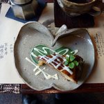 茶菓房　林檎の樹 新市街店 - りんごの形をした、お皿