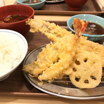 えびのや 南森町店 - 穴子一本揚定食