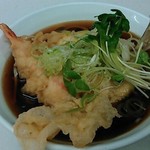 深大寺門前そば - 海老鯵天そば550円