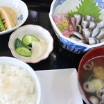 海の食処 なむら - ひしこさしみ定食