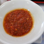 海の食処 なむら - ぎょうざ用のチリソース