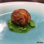 リナシメント - 桜鯛』と桜海老で作られたフリット・ボンバ