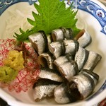 海の食処 なむら - ひしこさしみ