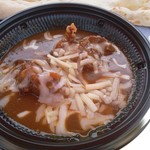 印度亭 - からあげチーズカレー_ナン