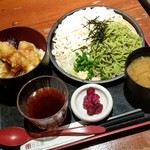 仕立屋  - 「そば・うどんと合盛りと選べる小丼 (1100円)」