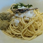 煮干し中華そば一燈 - 牡蠣和え玉 300円