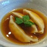 煮干し中華そば一燈 - 煮干し出汁の潤餃子 200円