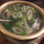 焼肉 グルマンズいとう - 蛤のスープ