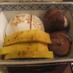 焼肉 グルマンズいとう - かぼちゃ、たまねぎ、しいたけ