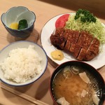 とんかつ とんき - 「とんき」のロースカツ定食