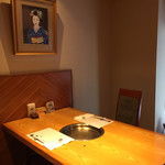 Sugimoto - 個室テーブル席。