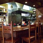 きっちんひとくち - 店内　やや雑然