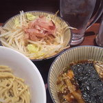 ラーメンつけ麺　笑福 西本町店 - つけ麺　特盛　400ｇ　野菜増し