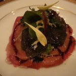 ル・ヴァンテール - 腿肉のタルタール 羊のコンソメジュレ