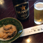 Yokohama Nodaiwa - アワビ蒸し煮¥1500-
                        柔らかくて美味しい！