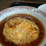 餃子の王将 - 天津飯 ケチャップっぽさがなくなり美味しい中華