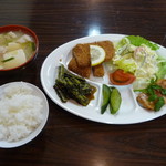 野中温泉 - 夕食 １日目（2010年９月）