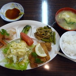 野中温泉 - 夕食 ２日目（2010年９月）
