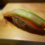 弘寿司 - 蟹 withアスパラ