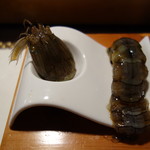 弘寿司 - 生のシャコ