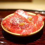 東麻布 天本 - ナガスクジラ尾の身