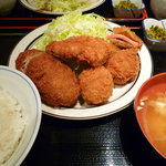 西麻布 三河屋 - ミックス定食