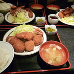 西麻布 三河屋 - 全員ミックス定食