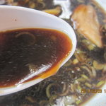 ふくみ - ビックリラーメンのスープ