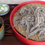 笑楽庵 - もりそば（並）500円