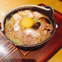 本格肉料理 丸小 - 牛鍋定食1100円♪