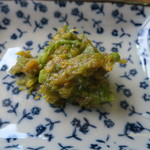 そば処 平石亭 - ふきみそ（サービス）