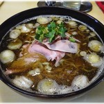 煮干ラーメンとローストビーフ パリ橋 - 