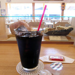 cafe クリスタル - ドリンク写真:アイスコーヒー450円(2017/4月)