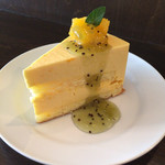 カフェ ルシェルシュ - オレンジババロアケーキ