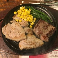 マヌエル タスカ ド ターリョ 丸の内店 - ランプ１００ｇとポーク140g、1,130円